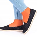 Эспадрильи ЖЕНСКИЕ ТЕННИСНЫЕ ТУФЛИ С ВЫШИВКОЙ, ЧЕРНЫЕ ЛЕТНИЕ КРУЖЕВА