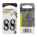 Nite Ize S-Biner MicroLock Черный, 2 шт.