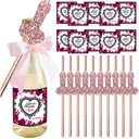 10 ШТ. ЭТИКЕТКИ + ТРУБКИ ДЛЯ ПЕНИСА МАЛЬЧИЧНИК СПАСИБО