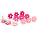 ЦВЕТОЧНЫЕ КОЛЬЦА, РОЗОВЫЕ НАБОР ИЗ 12 ШТ.