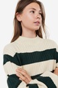 H&M Pudełkowy sweter w prążki 134 / 140 WIOSNA Rozmiar (new) 134 (129 - 134 cm)
