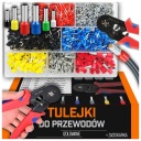 ZACISKARKA DO TULEJEK PRZEWODÓW KABLI PRASKA KONEKTORÓW 2000 SZT 0.5-10mm²