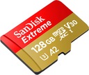 Карта microSD Sandisk Extreme micro SDXC 128 ГБ A2 U3 4K V30