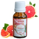 Натуральное эфирное масло грейпфрута и цитрусовых 15 мл Hebda