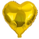 Воздушный шар в форме сердца из золотой фольги, украшения на день рождения для девичника, золотые воздушные шары