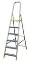 ЛЕСТНИЦА АЛЮМИНИЕВАЯ 6-ступенчатая ДОМ BS-DA6 150кг BAYERSYSTEM
