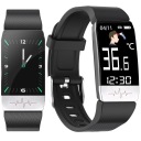 SMARTWATCH SMARTBAND СПОРТ МОНИТОР АРТЕРИАЛЬНОГО ДАВЛЕНИЯ ПУЛЬСОВЫЙ ДИАПАЗОН IPS ЧЕРНЫЙ
