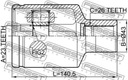 FEBEST 1811-EPICRH SET PRZEGUBU, SHAFT DRIVING photo 4 - milautoparts-fr.ukrlive.com