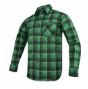 Фланелевая рабочая рубашка BHP MODAR, зеленая, L