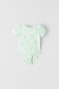 ZARA ŚLICZNE BODY Z LOGO 0895130