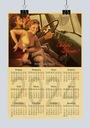 Календарь Сталина на 2024 год СССР Плакат CCCP Pin up