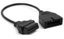 Переходник OBD2 переходной кабель DAEWOO LANOS NUBIRA MATIZ 12pin