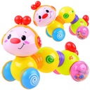 Интерактивная движущаяся красочная гусеница ZA1188