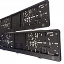 КОМПЛЕКТ 2 РАМКИ НОМЕРНОГО ЗНАКА ОРИГИНАЛ VW