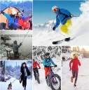 UNISEX POLAROWA БАЛАКЛАВА ЗИМНЯЯ КАПОТ NA ДЮЙМА ЛИЦА ТЕПЛОВАЯ Z КОЛПАЧКОМ  фото 7