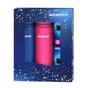 2 butelki filtrujące Aquaphor City różowa niebieska z 4 filtrami PREZENTOWE