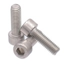 M6X20 ЦИЛИНДРИЧЕСКИЙ ВИНТ ДЛЯ АЛЮМИНИЯ 50 ШТ.