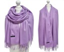 КАШЕМИРОВЫЙ ШАРФ КЛАССИЧЕСКИЙ ФИОЛЕТОВЫЙ кашемировый шарф