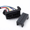6 WAY DC32V CIRCUIT CAR TRAILER АВТО BLADE FUUSE BLOKA BLOKA BLOKA WT  фото 10