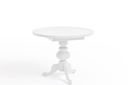 Стол круглый белый на одной ножке 100
