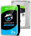 Жесткий диск Seagate SKYHAWK емкостью 2 ТБ для видеонаблюдения ST2000VX