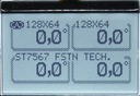 ART LCD графический 128x64-A COG LED b/l-K/Белый (позитивный) 3,3В