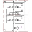РОЗПОДІЛЮВАЧ ГИДРАВЛІЧНИЙ 3 СЕКЦІЙНИЙ 60L 3RMS-10 HYDROTOR 3RMS-10  (17549730969) фото min 10