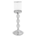 Металл, стекло, гламурный подсвечник, украшение