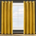 Hotová záclona ROSA 140x250 na priechodkách žltá Stav balenia originálne