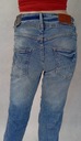Nohavice jeans modrý zips Scarlett Cecil 25/32 Dominujúci materiál bavlna