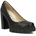 Женская кожаная обувь на высоком каблуке FILIPPO 6096 Туфли без шнуровки Черный 38