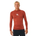 Мужские плавки с длинным рукавом Rip Curl Waves Upf Perf L/S красные XL