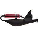 ГЛУШИТЕЛЬ СКУТЕР 2T красный SPORTY EURO2 тюнинг