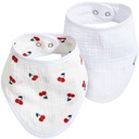 ДЕТСКИЙ МУСЛИНОВЫЙ ШАРФ, ДЕТСКИЙ ХЛОПКОВЫЙ ШАРФ, 2 шт.