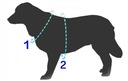 postroj pre psa beztlakové s rukoväťou typu GUARD L ČIERNA Druh vychádzkový postroj
