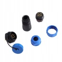RÉSISTANT À L'EAU 5-PIN RACCORD PRISE WTYKOWE LOTNICZE CÂBLE RACCORD LINIOWE IP68photo 12