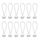 50 шт. БАНЖИ-ВЕРЕВКА БЕЛАЯ, 25 СМ.