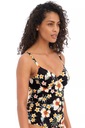 FREYA TANKINI TOP S KOSTICAMI HLBOKÝ VÝSTRIH KVETY 543 NG8__70F