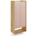 MOBIUS PINK WARDROBE 2D Модульная мебель для комнаты