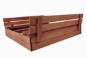 ЗАКРЫТАЯ ПЕСОЧНИЦА ПРОПИТАННАЯ 120Х120СМ