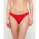 SUPERDRY ČERVENÉ REBROVANÉ NOHAVIČKY BIKINY (38)