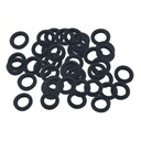 50 шт., фетровые шайбы для трубного клапана, черный музыкальный инструмент