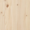 vidaXL Rám postele, masívne borovicové drevo, 180x200 cm Hmotnosť (s balením) 24.7 kg