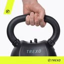 Гиря, регулируемый вес, гантель TREXO, 5-ступенчатая регулировка, 4 - 14 кг