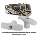 2PCS GREY RV WASTEK ZAWORNE ZACHOWANIE ДЛЯ ZAWIERA RV WEDREK PROD RV 73  (17836351063) фото min 9