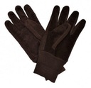 Hnedé Elegantné jesenné a zimné rukavice - L