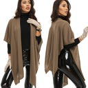 ПОКРЫТИЕ ПОНЧО, БОЛЕРИО, ВЯЗАННЫЙ ШАРФ, бежевый