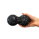 Массажный мяч для лакросса Duoball двойной роликовый EPP Majestic Sport 16x8 см