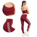 DAMSKI ZESTAW SPORTOWY LEGGINSY + TOP FITNESS