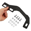 1 PAIRING BLACK FASTENERS HOOD DO INSTALLATION BEAMS SWIETLNEJ LED DO TERENU  photo 14